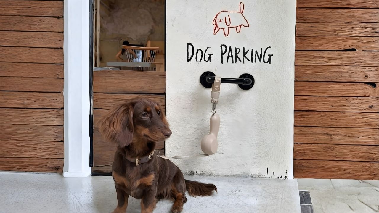 Easy Dog Parking: A Smarter Leash for Cafes, Stores, and Everyday Stops