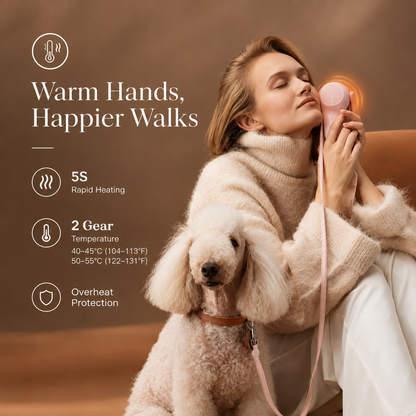Smart Dog Leash with Handwarmer and Power Bank | ChocoLéash Flagship