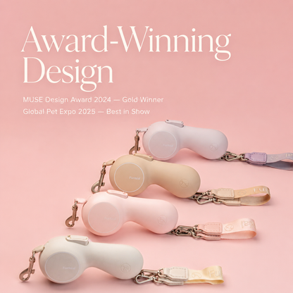 Stylish & Hands-free Dog Leash ChocoLéash Lite