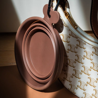 Collapsible Pet Water Bowl-Silicone