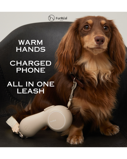 Smart Dog Leash with Built-In Hand Warmer ChocoLéash Flagship