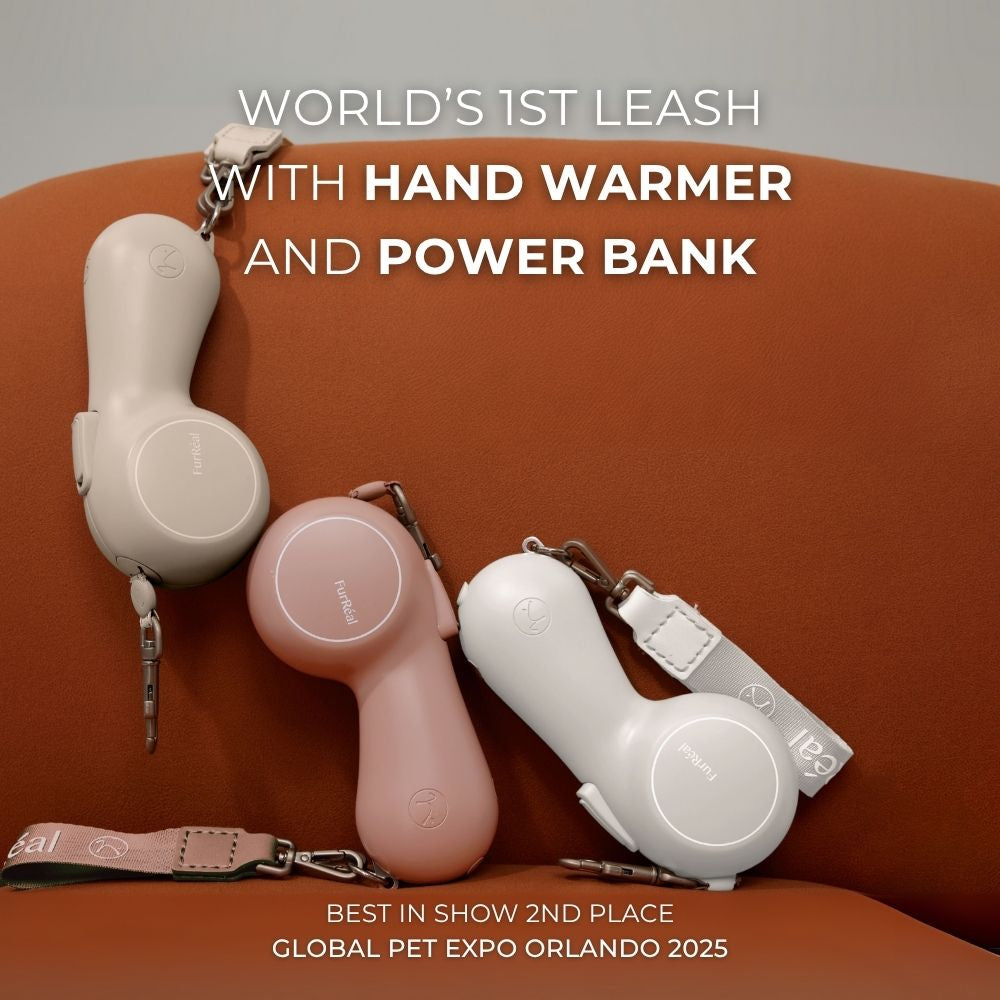 ChocoLéash Flagship — Smart Dog Leash with Built-In Hand Warmer