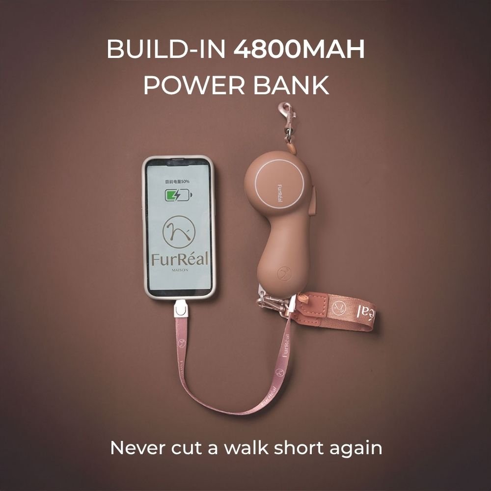 ChocoLéash Flagship — Smart Dog Leash with Built-In Hand Warmer