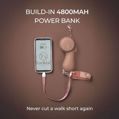 ChocoLéash Flagship — Smart Dog Leash with Built-In Hand Warmer